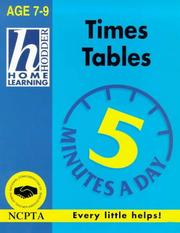 Cover of: Times Tables (Hodder Home Learning 5 Minutes a Day: Age 7-9)