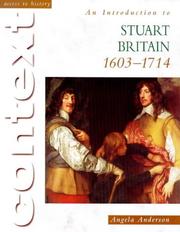 Cover of: An Introduction to Stuart Britain, 1603-1714 by Angela Anderson