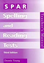 Cover of: SPAR (Spelling and Reading) Tests (Spelling & Reading Tests)