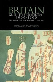 Cover of Britain and the Continent 1000-1300