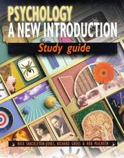 Cover of: Psychology: A New Introduction- Study Guide