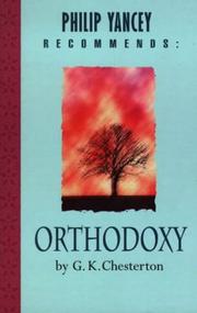 Cover of: Orthodoxy (Christian Classics) by Gilbert Keith Chesterton
