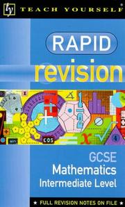 Cover of: Rapid Revision Organiser (Rapid Revision: GCSE) by Philip Hooper, Sheila Hunt