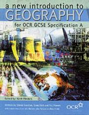 Cover of: New Introduction to Geography for Ocr Gcse Specification a | John Belfield