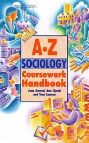 Cover of: A-Z Sociology Coursework Handbook (A-Z Handbooks)