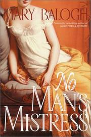 Cover of: No Man's Mistress by Mary Balogh
