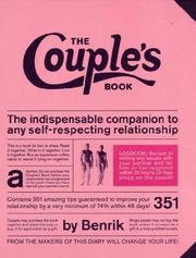 Cover of: The Couple's Book by Benrik Ltd, Ben Carey, Henrik Delehag