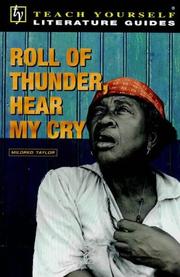 Cover of: "Roll of Thunder, Hear My Cry" by Steve Eddy, Steve Eddy