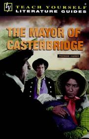 Cover of: "Mayor of Casterbridge"