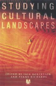 Cover of: Studying cultural landscapes