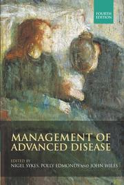 Cover of: Management of Advanced Disease (Hodder Arnold Publication)