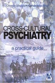 Cover of: Cross-cultural psychiatry: a practical guide