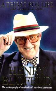 Cover of: A Thirst for Life by Henry Blofeld