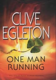 Cover of: One man running by Clive Egleton