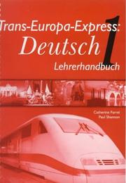 Cover of: Trans-Europa-Express (Trans Europa Express: Deutsch)