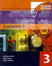 Cover of: Statistics (MEI Structured Mathematics) by Anthony Eccles, Alan Graham, Roger Porkess