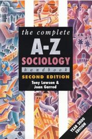 Cover of: The Complete A-Z Sociology Handbook (Complete A-Z Handbooks)