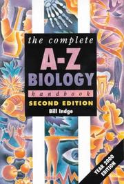 Cover of: The Complete A-Z Biology Handbook (Complete A-Z)