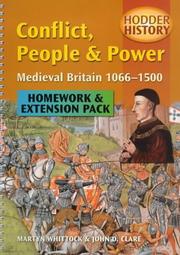 Cover of: Conflict, People and Power (Hodder History)