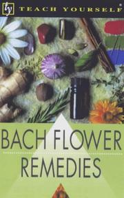 Cover of: Bach Flower Remedies (Teach Yourself) by Stefan Ball