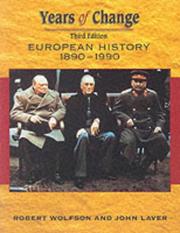 Cover of: Years of Change European History 1890-1990 (Years Of...)