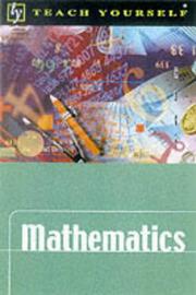 Cover of: Mathematics (Teach Yourself)