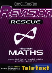 Cover of: Higher Maths for GCSE (Interactive Revision with Teletext) by Sheila Hunt, Philip Hooper