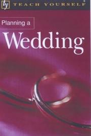 Cover of: Planning a Wedding