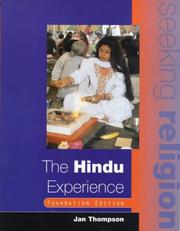 Cover of: The Hindu Experience: Foundation Edition (Seeking Religion)
