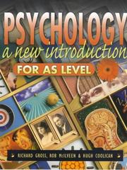 Cover of: Psychology: A New Introduction for As Level