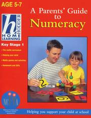 Cover of: Home Learning Parent's Guide to Numeracy