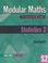 Cover of: Statistics (Modular Maths for Edexcel A/AS Level)