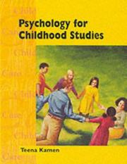 Cover of: Psychology for Childhood Studies (Child Care Topic Books)