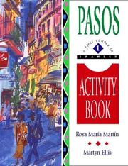 Cover of: Pasos by Rosa Maria Martin, Martyn Ellis