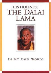 Cover of: His Holiness The Dalai Lama: In My Own Words