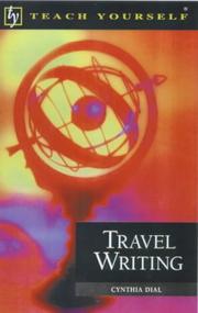 Cover of: Travel Writing by Cynthia Dial