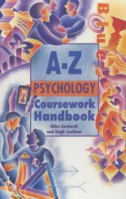 Cover of: A-Z Psychology Coursework Handbook (A-Z Handbooks)