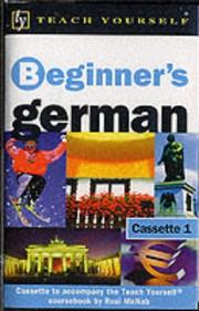 Cover of: Beginner's German (Teach Yourself) by Rosi McNab