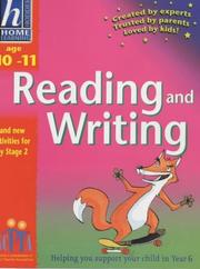 Cover of: Hodder Home Learning: Age 10-11 Reading and Writing by Hodder Children's Books UK
