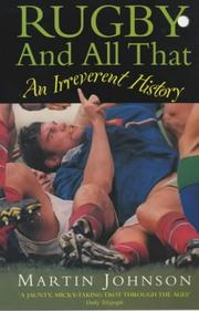 Cover of: Rugby and All That: An Irreverent History