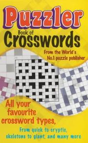 Cover of: "Puzzler" Book of Crosswords