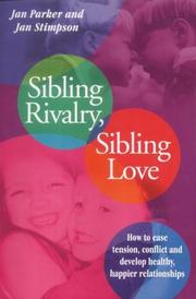 Cover of: Sibling Rivalry, Sibling Love