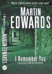 Cover of: I Remember You by Martin Edwards