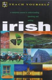 Cover of: Teach Yourself Irish by Joe Sheils, Diarmuid O Se, Diarmuid O. Se