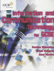 Cover of: Information and Communication Technology for GCSE (OCR GCSE Information & Communication Technology)