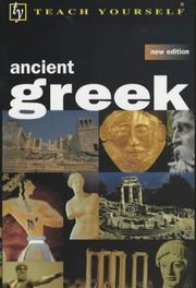 Cover of: Ancient Greek (Teach Yourself)