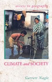 Cover of: Climate and Society (Access to Geography)