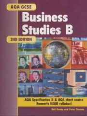 Cover of: Aqa Gcse Business Studies B | Neil Denby