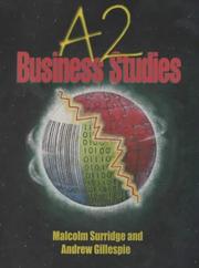 Cover of: A2 Business Studies