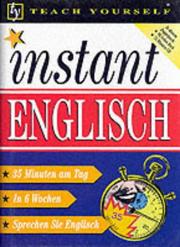 Cover of: Instant Englisch (Teach Yourself) by Elisabeth Smith